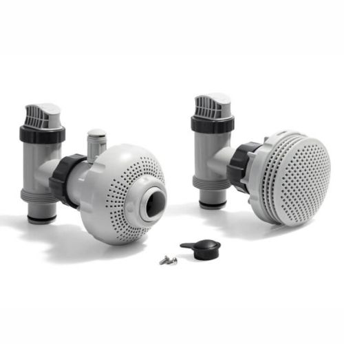 Intex Ein- und Auslass-Set Sandfilterpumpe Ø 38 mm