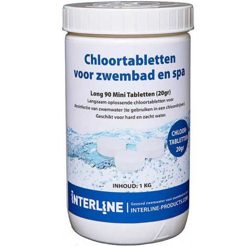 Interline Chlortabletten – Long 90 20 g/1kg