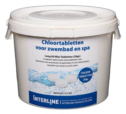 Interline Chlortabletten – Long 90 20 g/2,5kg