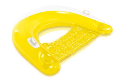 Aufblasbarer schwimmender Sessel Gelb