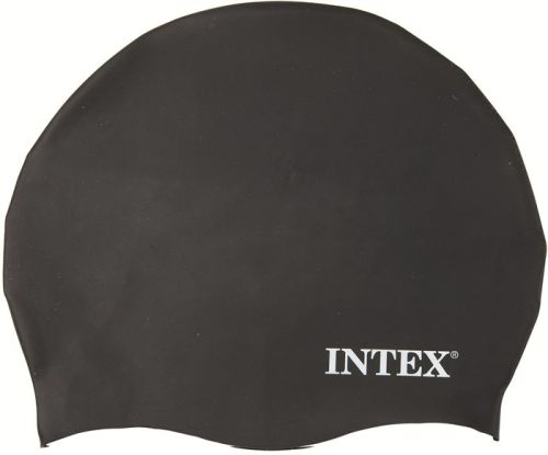 Intex Silikon Badekappe - Schwartz