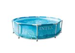 Intex Beachside Metal Frame Pool 305 x 76 mit Filterpumpe