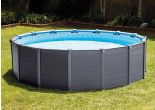 Intex Pool Graphite Panel Aufstellpool Ø 4,78 m