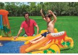 Intex Spielcenter Pool Dinosaurier | Mit aufblasbarer Rutsche
