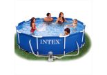 Intex Metal Frame Pool 305 x 76 mit Filterpumpe