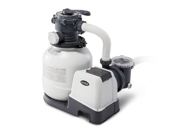 Intex Sandfilterpumpe 6m3 pro Stunde | Bis zu 30.000 Liter