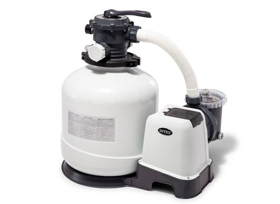 Intex Sandfilterpumpe 10m3 pro Stunde | Bis zu 60.000 Liter