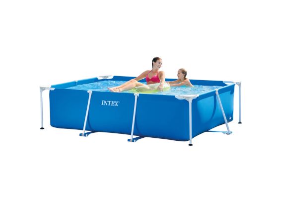 Intex Pool 220 x 150 x 60 | Rechteckiger Rahmenpool