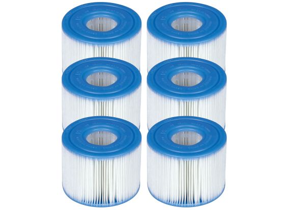 Intex S1 Filter für SPA oder Whirlpool | Satz mit 6 Filtern
