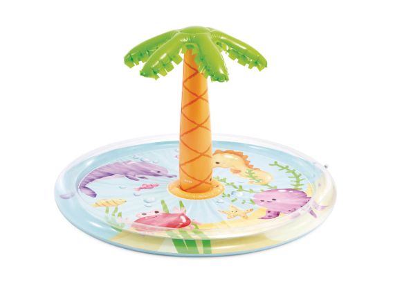 Intex aufblasbarer Pool | Palme mit Sprinklern