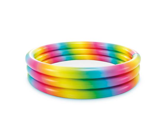 Aufblasbares Schwimmbad Rainbow Ombre