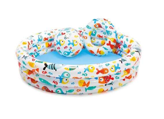 Ananas Splash zwembad set