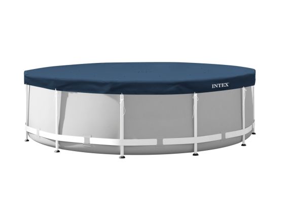 Intex All-Season Deluxe Poolabdeckung Ø 366 cm | Stabile Poolabdeckung