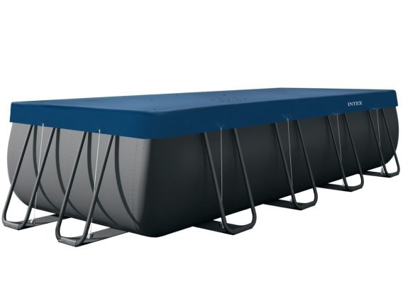Intex All-Season Deluxe Poolabdeckung 549 x 274 cm | Stabile Poolabdeckung