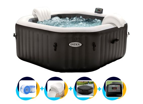 Intex aufblasbarer Whirlpool 6-Sitzer | Bubbles and Jets