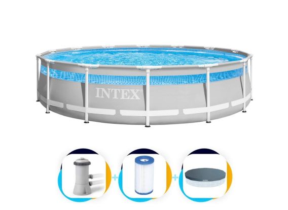 Intex Prisma Rahmen Clearview zwembad 427 x 107 cm