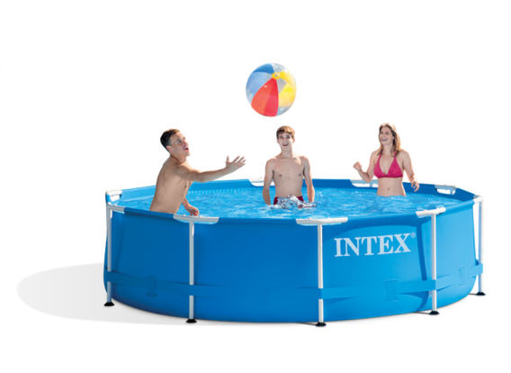 Intex Pool rund 305 x 76 | Metallrahmen