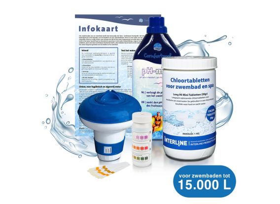Comfortpool Chlor-Starterpaket groß | bis zu 15.000 Liter