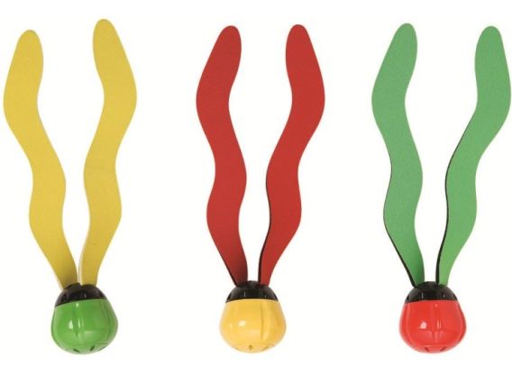 Unterwasser Spielbälle mit Flossen (Set von 3)