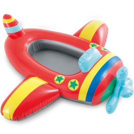 Intex Pool Babyboot Flugzeug-Rot