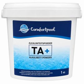 Comfortpool Alkalinity Pulver | 1 kg | Erhöht die Alkalinität | Stabilisiert den pH-Wert