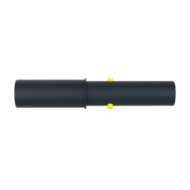 Telescoopsteel connector voor Comfortpool G7 zwembadstofzuiger