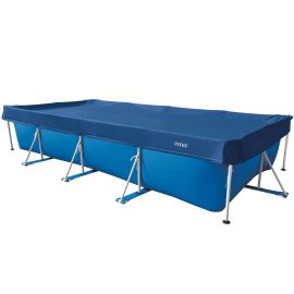 Intex All-Season Deluxe Poolabdeckung 450 x 220 cm | Stabile Poolabdeckung