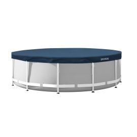 Intex All-Season Deluxe Poolabdeckung Ø 366 cm | Stabile Poolabdeckung