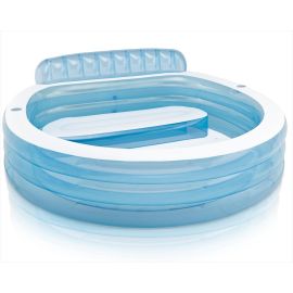 Aufblasbarer Pool mit Sitzbank