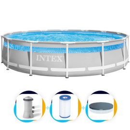 Intex Prisma Rahmen Clearview zwembad 427 x 107 cm