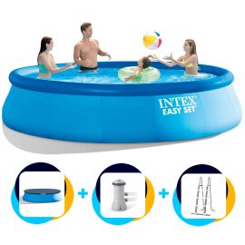 Intex Pool 457 x 107 | Easy Set mit Filterpumpe