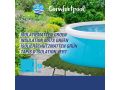Schwimmbadbodenfliesen - 20 Stück | Grasdruck| Isolierung und Schutz