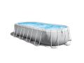 Intex Pool 610 x 305 x 122 | Oval Prism Frame mit Filterpumpe