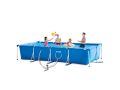 Intex Pool 450 x 220 x 84 | Rechteckiger Rahmenpool mit Filterpumpe
