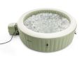 Intex PureSpa Bubble Massage Aufblasbares Spa | 6-Sitzer | Olivgrün