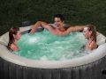 Intex aufblasbarer Whirlpool Greywood Deluxe 4 Personen