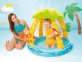 Intex Tropical Island Babybecken mit Überdachung
