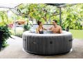 Intex aufblasbarer Whirlpool Greywood Deluxe 6 Personen