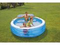 Aufblasbarer Pool mit Sitzbank