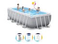 Intex Prism Frame Pool 488 x 244 x 107 | Rechteckiges Aufstellbecken