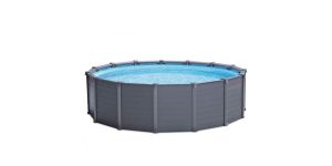 Intex Graphite Panel Pool 478 x 124 cm