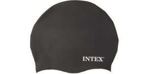 Intex Silikon Badekappe - Schwartz