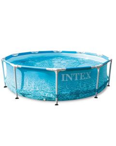 Intex Beachside Metal Frame Pool 305 x 76 mit Filterpumpe