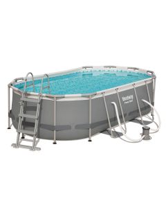 Bestway Power Steel Oval Pool 427 x 250 x 100 cm