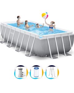 Intex Prism Frame Pool 488 x 244 x 107 cm