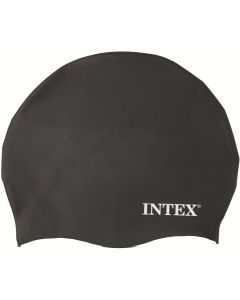 Intex Silikon Badekappe - Schwartz