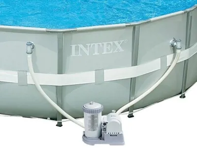 Intex Pool mit Filterpumpe Intex Pool mit Filterpumpe