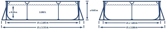 Linienzeichnung Klein Frame 260 x 160 Klein Frame 260 x 160