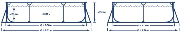 Strichzeichnung Klein Frame 300 x 200 Klein Frame 300 x 200