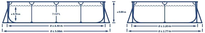 Linienzeichnung Klein Frame 450 x 220 Klein Frame 450 x 220